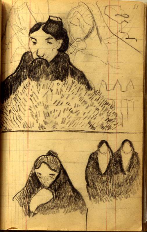 Page from the Carnet Huyghe